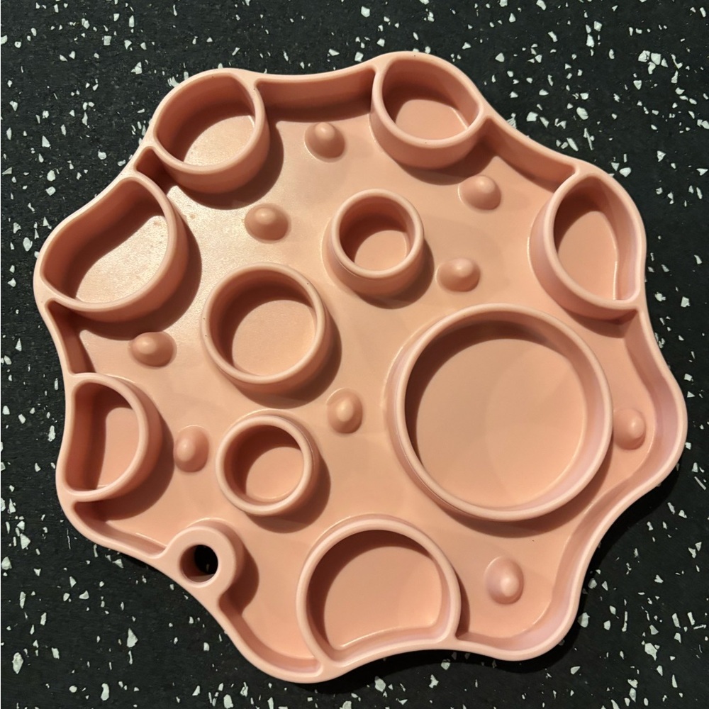2 in 1 lick mat/slow feeder bowl